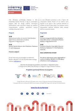 BEroots_Vabilo_otvoritev hiše Zdravljica_17.4.2026_